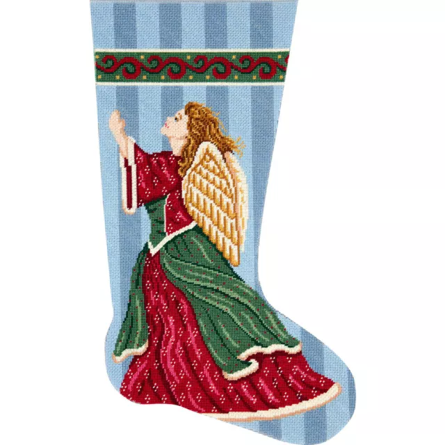 Dimensions Christmas Holiday Needlepoint Stocking Kit,SNOWMAN &  FRIENDS,9099,16