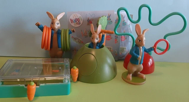 MC DONALD'S HAPPY MEAL Gadget Peter Rabbit 2018 con cartine - HM07