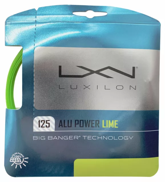 Luxilon Big Banger Alu Power 16L 1.25mm Tennis Strings Set