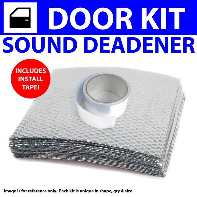 Heat & Sound Deadener Early Cars 1900 - 1927 2 Door Kit + Seam Tape 3732Cm2