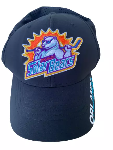 Solar Bears Florida Hockey Black CCM Hat cap Mens Fitted L/XL