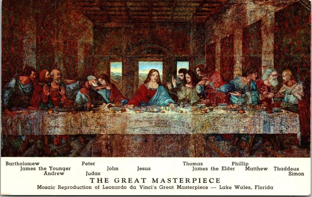 great-masterpiece-mosaic-leonardo-da-vincis-last-supper-postcard-unp
