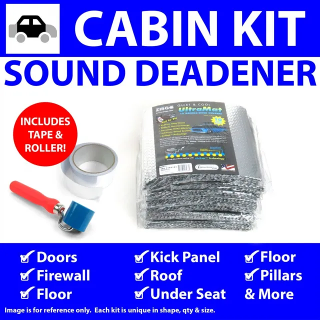 Heat & Sound Deadener Chrysler New Yorker 49 - 54 Cabin + Tape, Roller 49731Cm2
