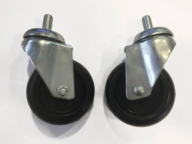 Paire de roues pivotantes ø100x30mm pour grue OH 0335 - SA 0337 - CLAS Equipemen