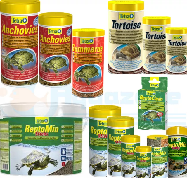 TETRA REPTOMIN, ANCHOVIE&TORTOISE Food For All Type Of Turtles