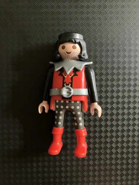 PLAYMOBIL DRAGON ROUGE Catapulte Avec Chiens + 2 Soldats - Moyen Age