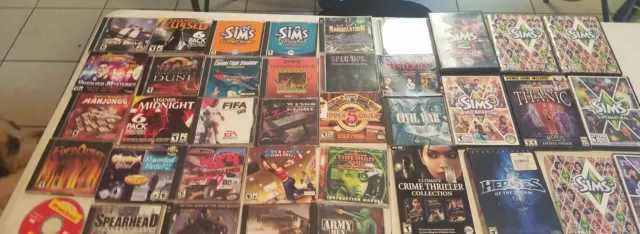 HUGE COMPUTER PC Game Lot 39 Games Total!! $32.05 - PicClick