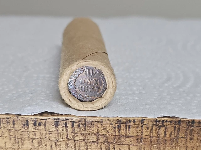 Old  US Lincoln Wheat  Penny Roll / Indian Head Penny  &  Wheat Cent(50 Coins)