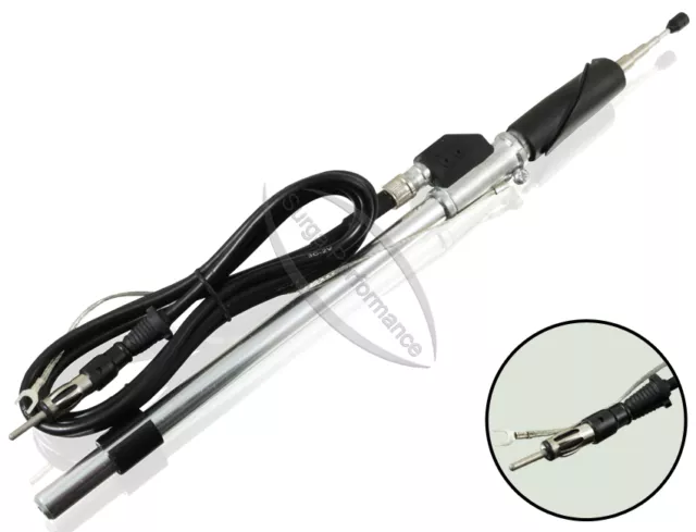 Antenne für Vw Golf 3 Teleskopantenne für Limo Cabrio VW Vento ausziehbar 2