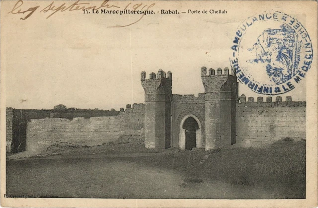 CPA AK MAROC RABAT Porte de Chellah (38912)
