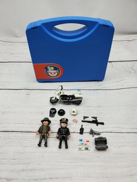 Carry Case Playmobil Police Motorbike Playmobil CARRYING CASE POLICE Duty Free BestValue
