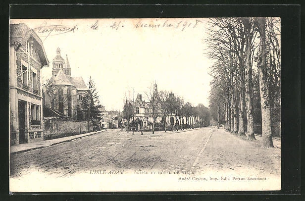 CPA Isle Adam, Church & City Hall