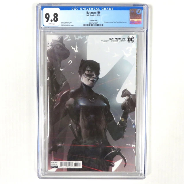 BATMAN #96 MATTINA VARIANT 1ST APP CLOWNHUNTER CGC Graded 9.8 DC Comics 2021