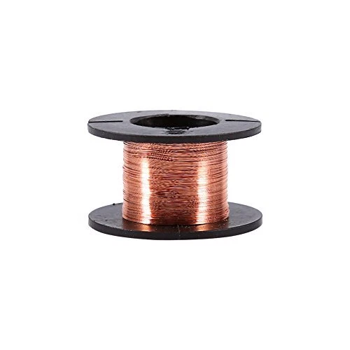 5pcs 0.1mm 12m Length Enameled WireHigh Electrical Conductivity Insulation Co...