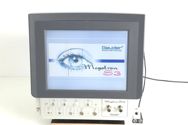 Geuder Machine GEUDER MEGATRON S3 Ophthalmologie Ophthalmology Phacoemulsifier ...