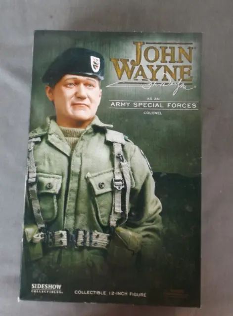 Sideshow Collectibles John Wayne Green Beret Special Forces 1/6 Scale
