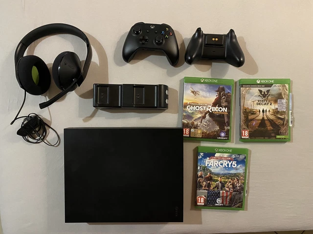 Microsoft Xbox One X 1TB Console - Nera - ATTENZIONE! - Schermo Nero