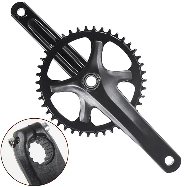 Plateau Shimano Biopace 42T 130 BCD - Occasion Argenté Vélo Route