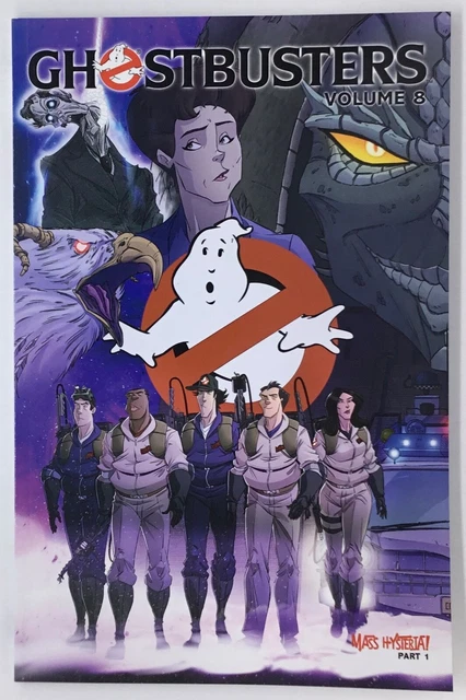 GHOSTBUSTERS Vol 8 TPB Book Novel Proton Packs Ghosts NEW CONDITION