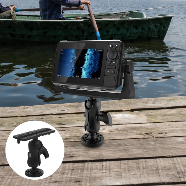 Support Pour Sondeur De Poisson - Rotation 360°, Fixation Par Vis, En Nylon Et Acier, Pour Montage Horizontal/vertical - 5