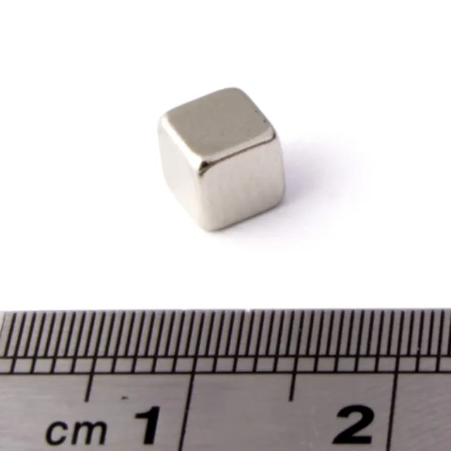 10 Strong Magnets * 5mm Cube * Neodymium 1.1Kg Pull Rare Earth Block Magnetic 3