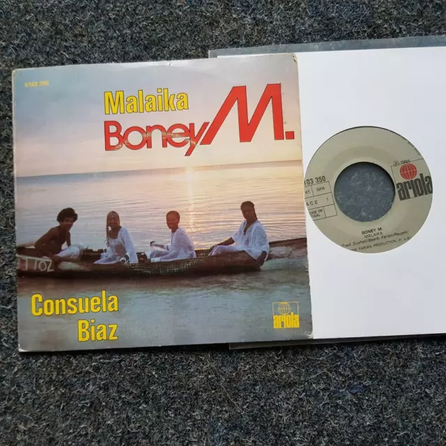 7 SINGLE VINYL Boney M Malaika/ Consuela Biaz PORTUGAL DIFFERENT 7 SINGLE VINYL Boney M Malaika/ Consuela Biaz PORTUGAL DIFFERENT