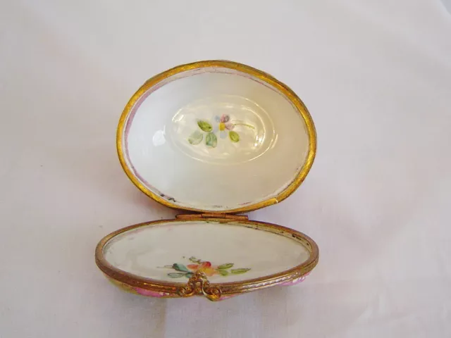 Small Hand Painted Porcelain Box Sevres 3