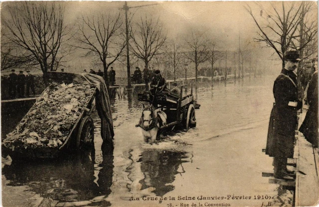 CPA La Crue de la Seine 78 Rue de la Convention (561590)