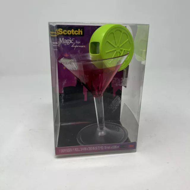 3M Martini Scotch Magic Tape Dispenser Sealed New