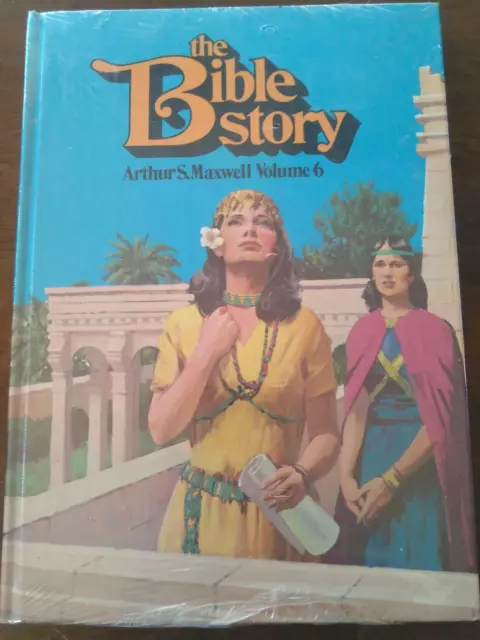 The Bible Story Hardcover Book Volume 6,  Arthur  Maxwell. New,still in plastic!