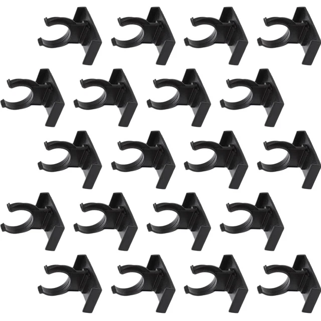 24 Pcs Cabinets Kick Board Clips Leg Clip Black Cabinet Clip Furniture Levelers
