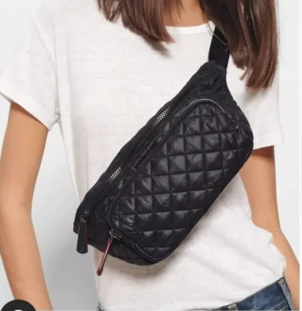 MZ Wallace Metro Sling Black / Quilted . Fanny Pack. NWT / NEW  MSRP $185