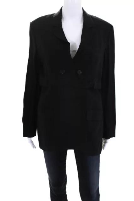 3.1 Phillip Lim	Womens Tiered Blazer Jacket Black Size 10 11060019