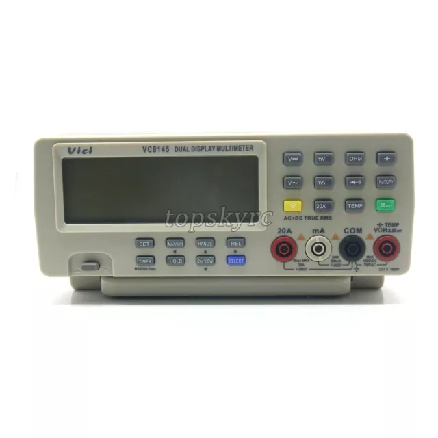 Vici VICHY VC8145 DMM Digital Bench Multimeter Temperature Tester 80000 Counts