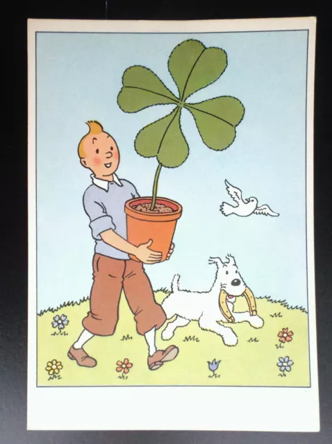 Ancienne carte postale Casterman Tintin ETAT NEUF