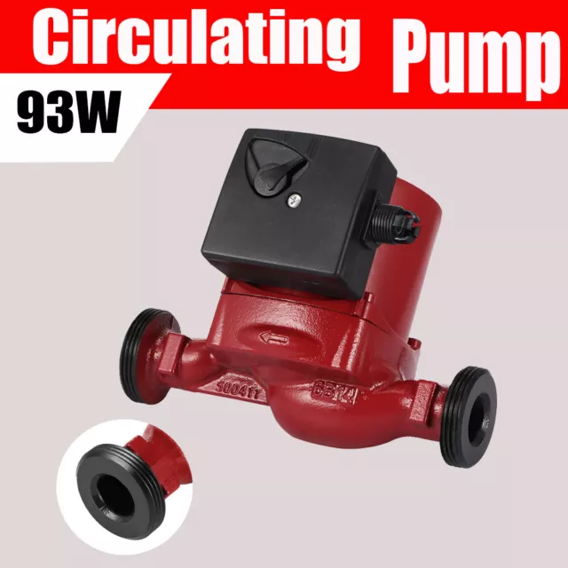 Central Heating Water Circulating Circulator Pump RS25-60/180 93W Replacement