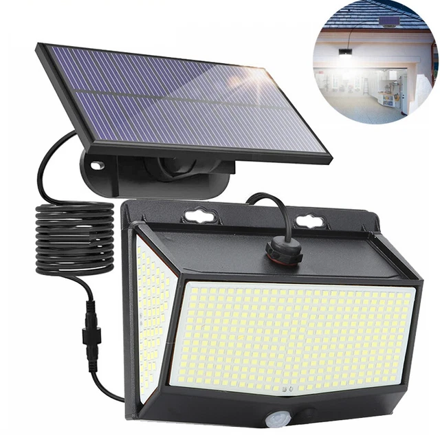 Lamparas Solares 468 LED Solar Light Outdoor PIR Motion Sensor Garden Patio Lamp