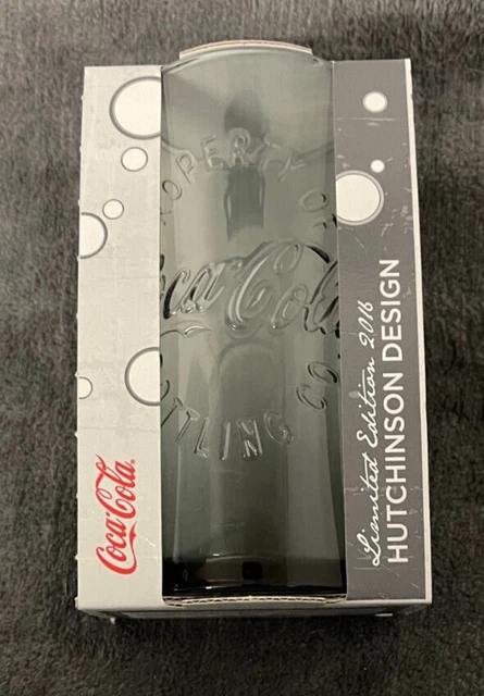 Mc Donalds Coca Cola Glas 2016 "Glas Schwarz" Limitierte Edition - NEU