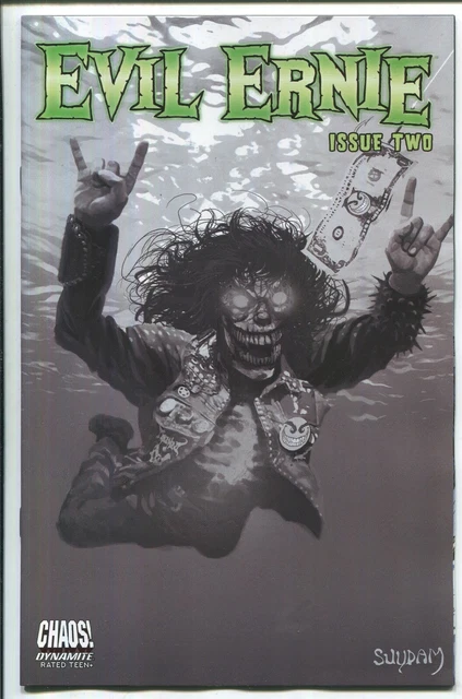 Evil Ernie Vol 3 #2 - Arthur Suydam B & W Variant Cover D - Dynamite/2021 - 1/20