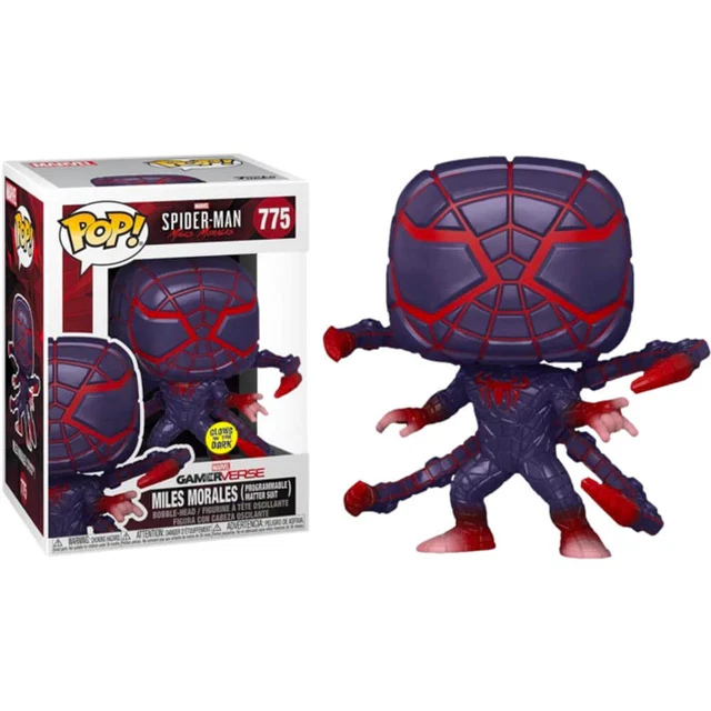MARVEL’S SPIDER MAN Miles Morales Suit Glow in the Dark Pop! Vinyl