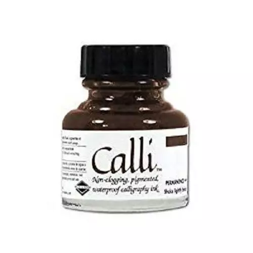 DALER ROWNEY Calli Calligraphy Ink 29.5ml Bottle - Brown