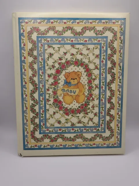 Vintage 1986 C.R. Gibson Lucy Rigg Bears Collection Baby Memory Book  Unused