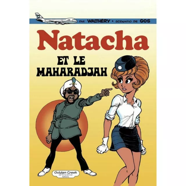 Album de luxe Golden Creek Studio Natacha et le Maharajah (2021)