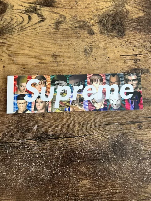 Supreme x Yohji Yamamoto Tekken Box Logo Sticker FW22 Authentic