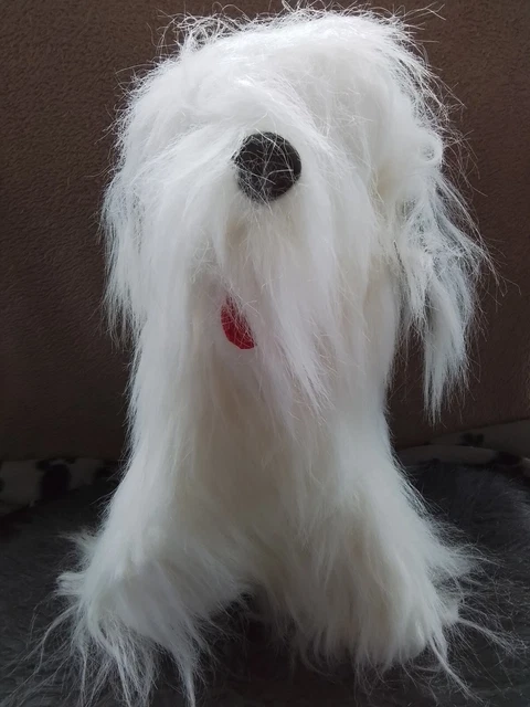Peluche Ancienne chien téléguidé/jouet ancien/old English toy