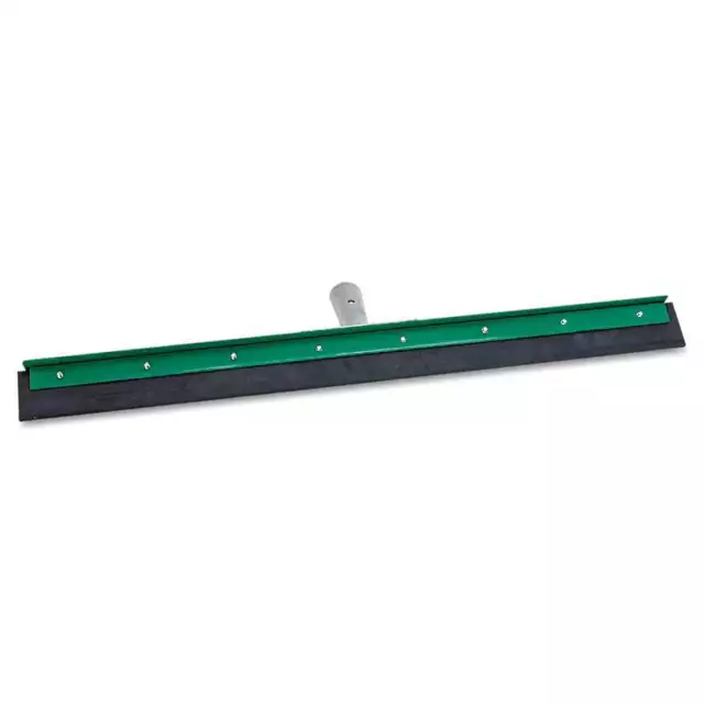 Unger AquaDozer Heavy-Duty Squeegee, Black Rubber, Straight, 24" Wide Blade