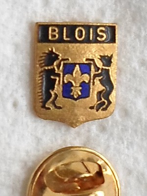 T23 Pins IL ETAIT UNE FOIS LOUIS XII BLOIS CHEVERNY Blason Porc épic Lapel Pin 