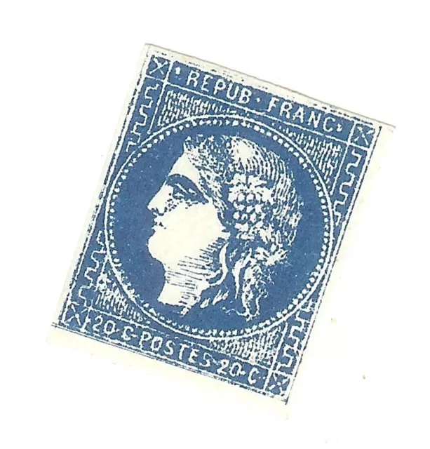 TIMBRES france CERES BORDEAUX FAUX DE MARSEILLE