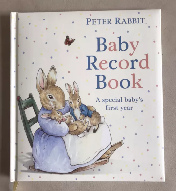 Peter Rabbit BABY RECORD BOOK A Special Baby's First Year Hardback