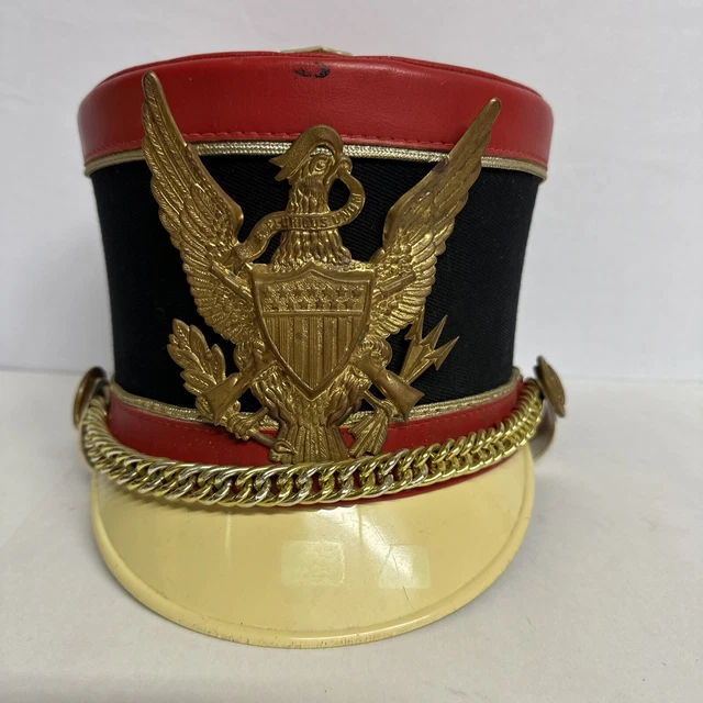 MARCHING BAND DRUM MAJOR Majorette HAT Steampunk or MARDI GRAS Sz S,M ...